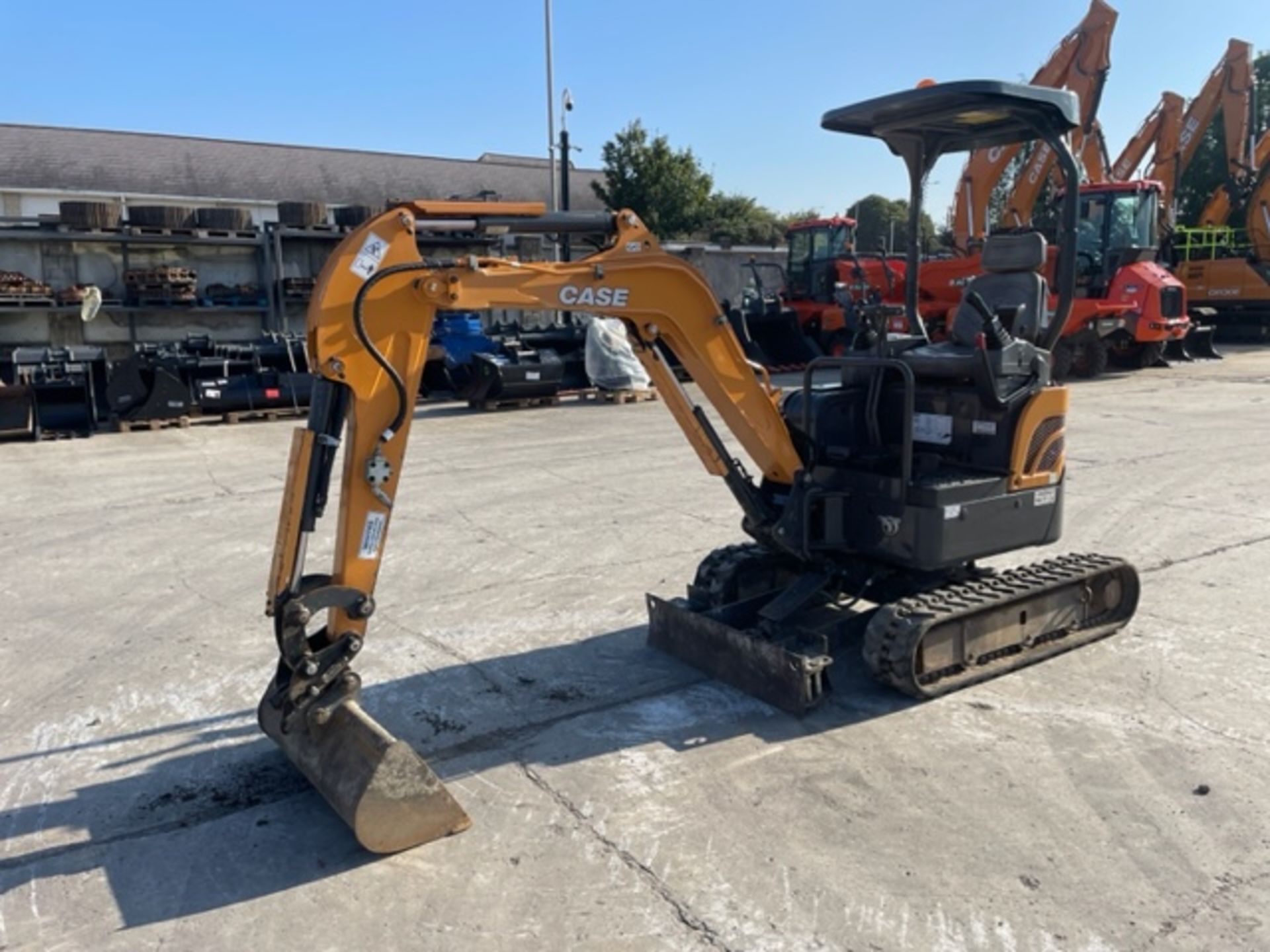 2019 CASE CX17C MINI EXCAVATOR