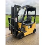 CATERPILLAR 1.8 Electric Forklift Truck (Container Spec)