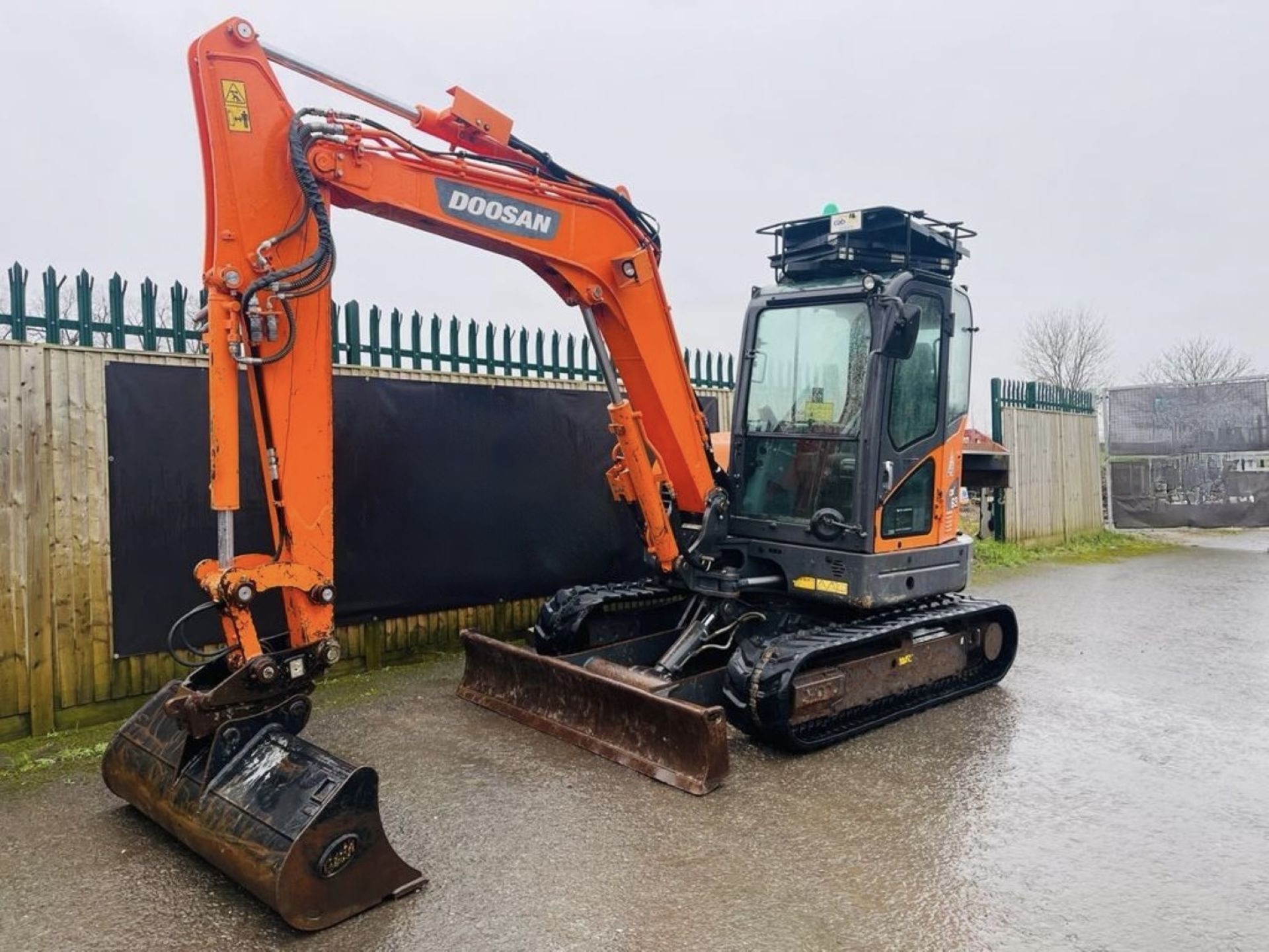 2018, DOOSAN DX63-3 EXCAVATOR