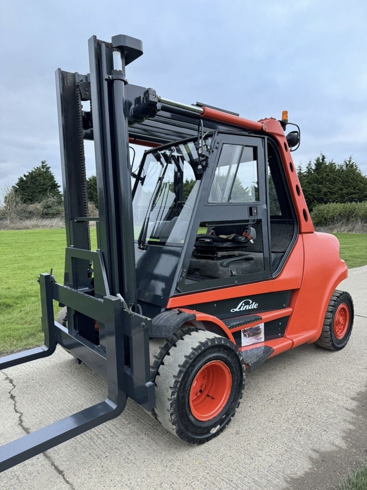 LINDE - H80 Diesel Forklift Truck - Image 9 of 9