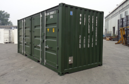 One Trip 20ft Multi Compartmentalised Shipping Container (4 rooms)