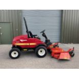 2018, SHIBAURA CM374 OUTFRONT MOWER WITH DECK & BLOWER