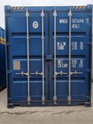 NO RESERVE - 40ft Shipping Container - ref WNGU5076947