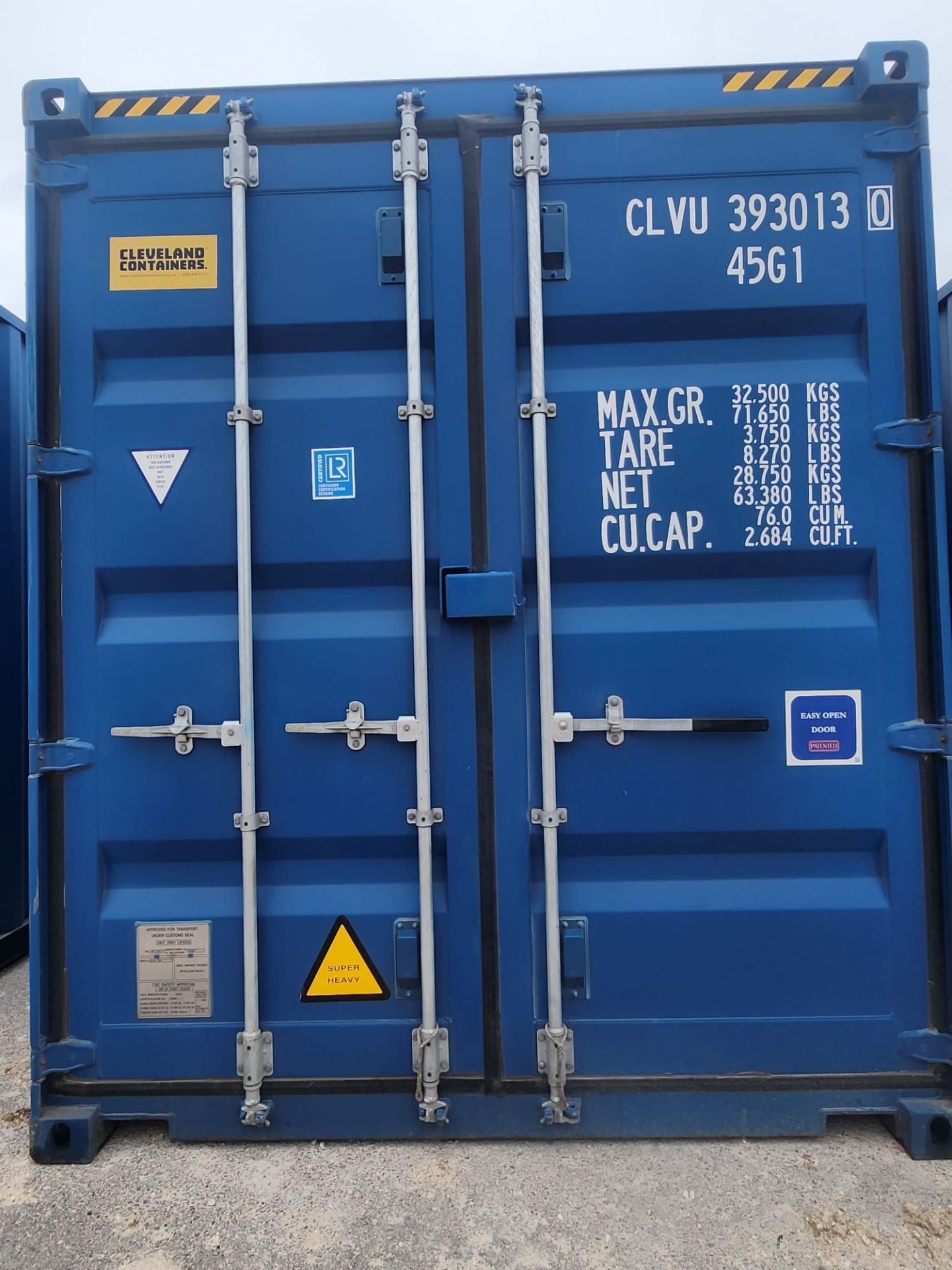 NO RESERVE - 40ft Shipping Container - ref CLVU3930130