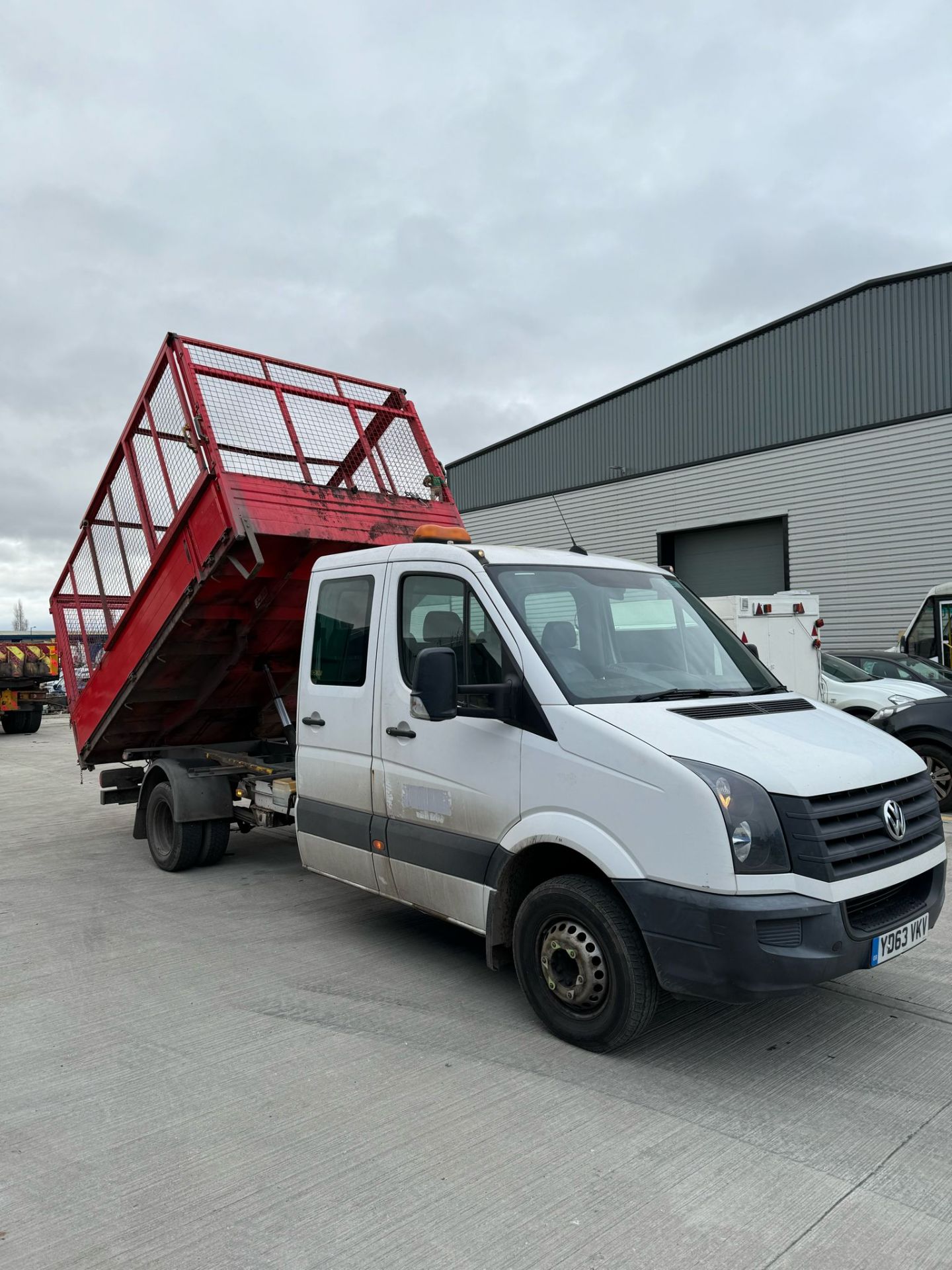 2013, VOLKSWAGEN Crafter CR50 Startline TDI, HGV Caged Tipper Van (Ex-Council Owned & Maintained) - Bild 23 aus 42