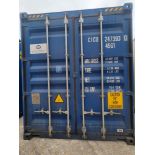 NO RESERVE - 40ft Shipping Container - ref CICU2473930