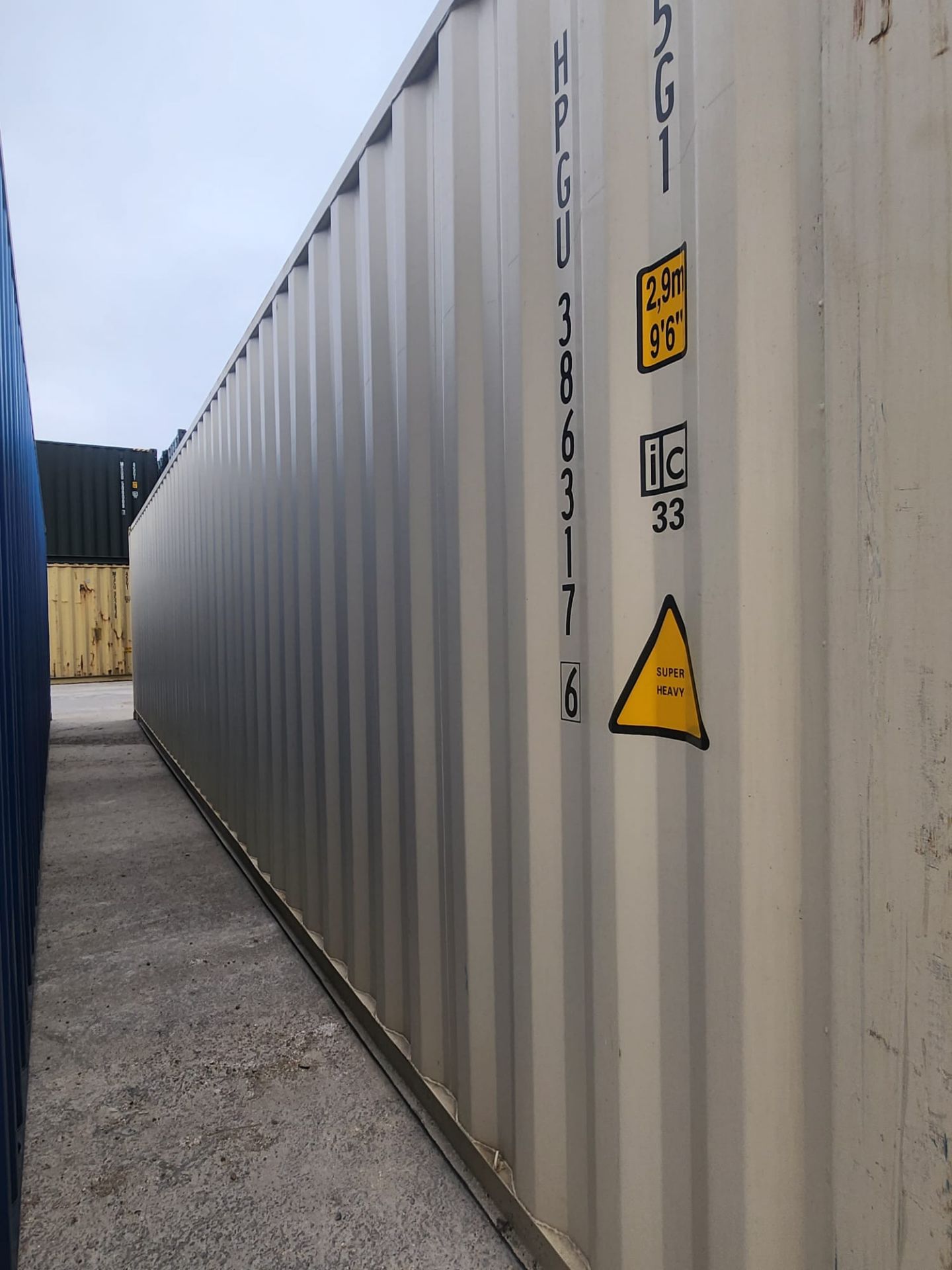 NO RESERVE - 40ft HC Shipping Container - ref HPGU3863176 - Image 6 of 7