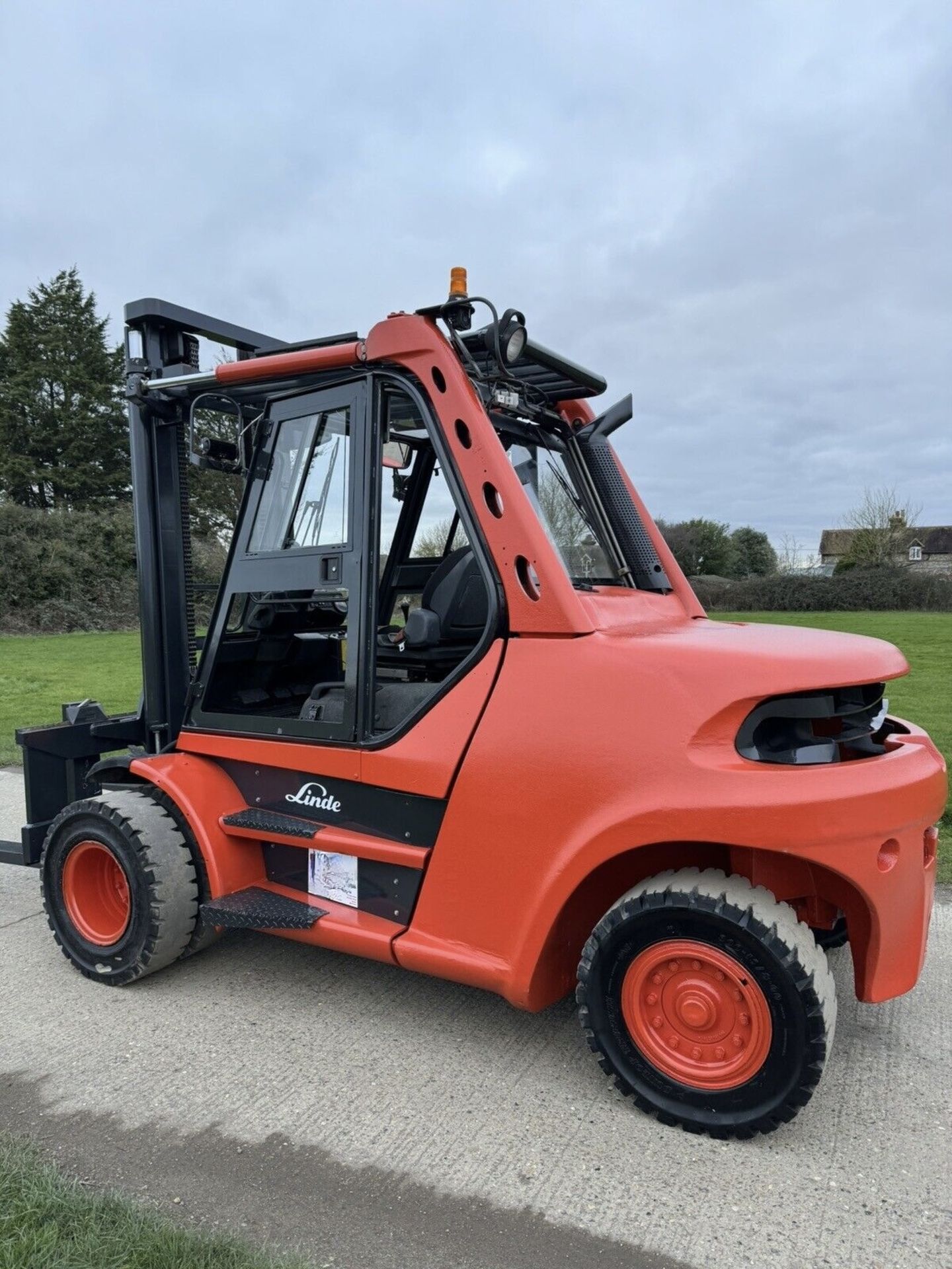 LINDE - H80 Diesel Forklift Truck - Image 8 of 9