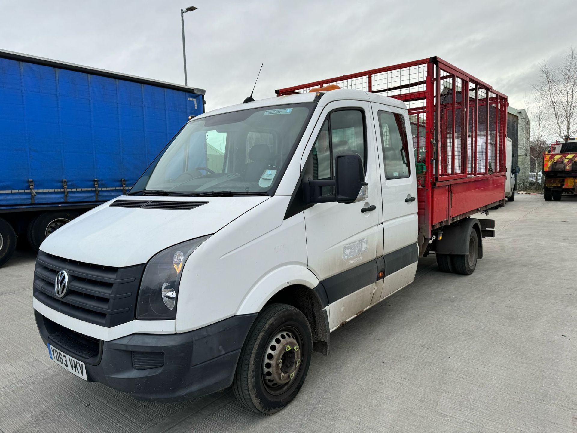 2013, VOLKSWAGEN Crafter CR50 Startline TDI, HGV Caged Tipper Van (Ex-Council Owned & Maintained) - Image 4 of 42