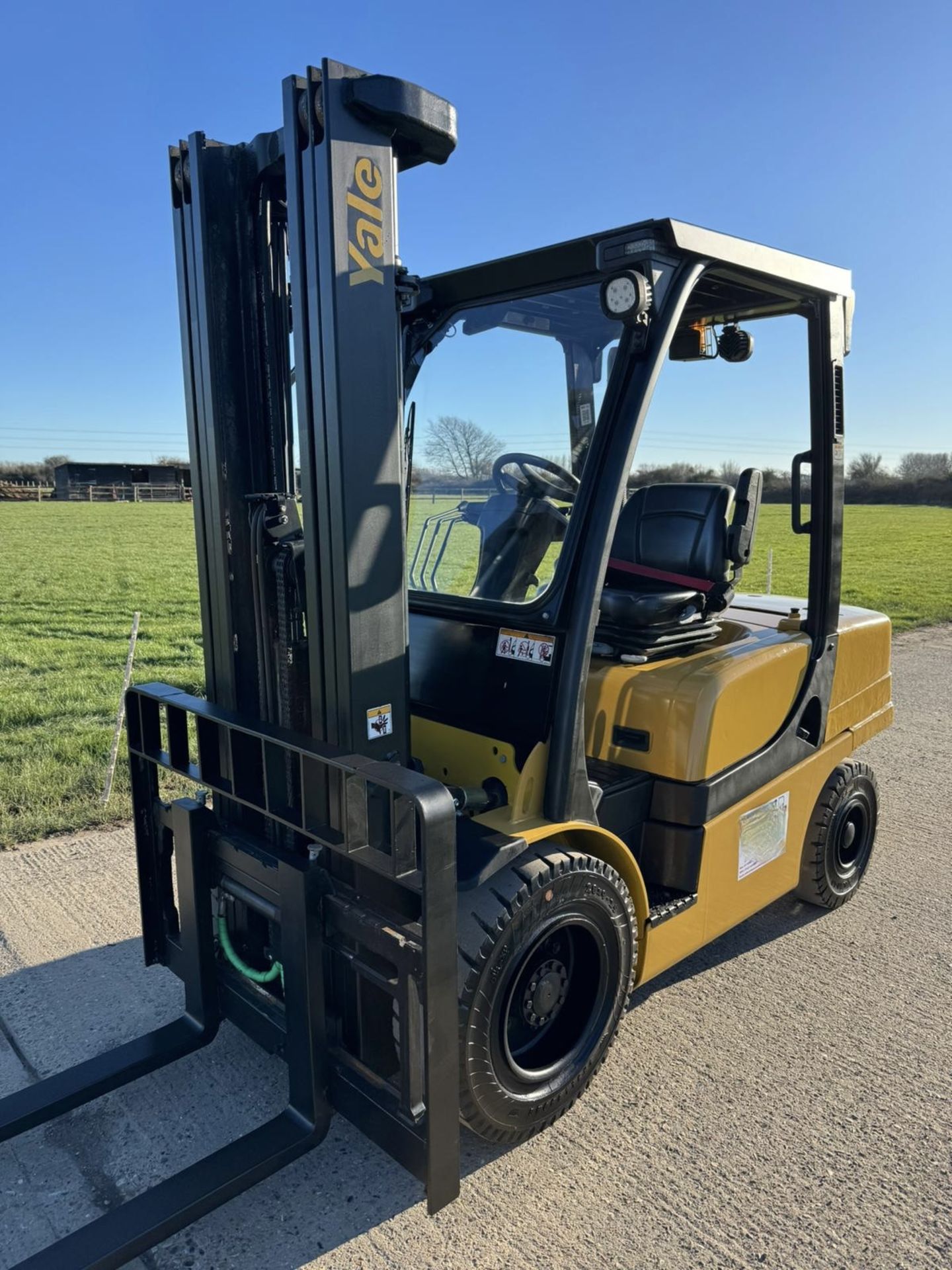 YALE, 3.5 Ton Diesel Forklift Truck - Image 4 of 8