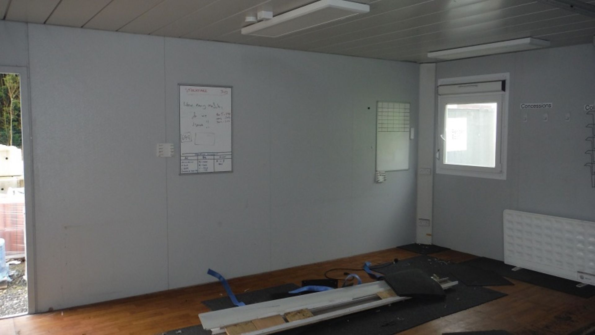 20x20 2 bay steel modular office/workshop - Image 9 of 11