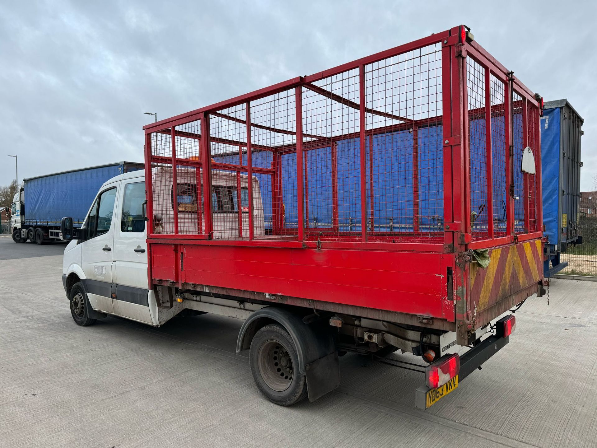 2013, VOLKSWAGEN Crafter CR50 Startline TDI, HGV Caged Tipper Van (Ex-Council Owned & Maintained) - Image 9 of 42