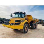 2021 - VOLVO A 30 G DUMP TRUCK