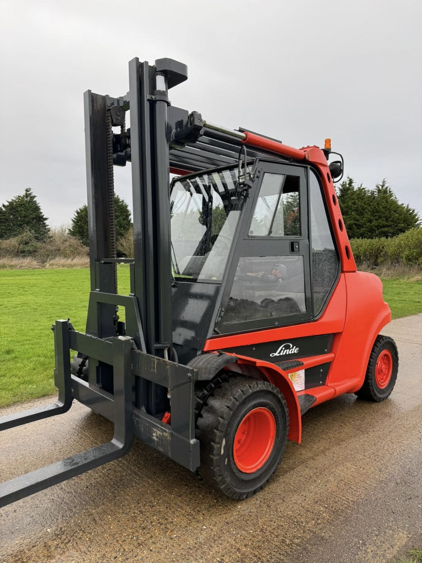 LINDE - H80 Diesel Forklift Truck - Image 4 of 9