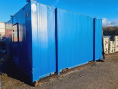 16ft Secure Toilet Block (Male / Female)