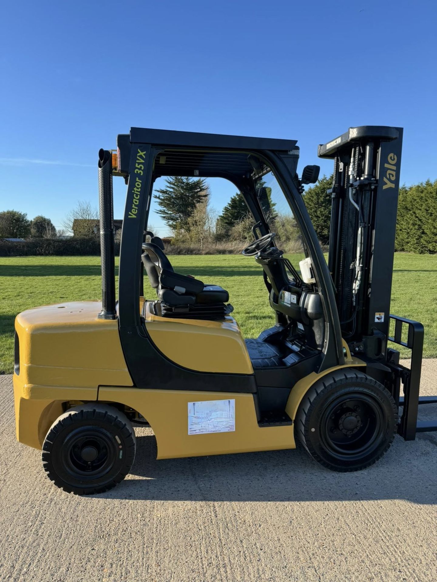 YALE, 3.5 Ton Diesel Forklift Truck - Image 7 of 8