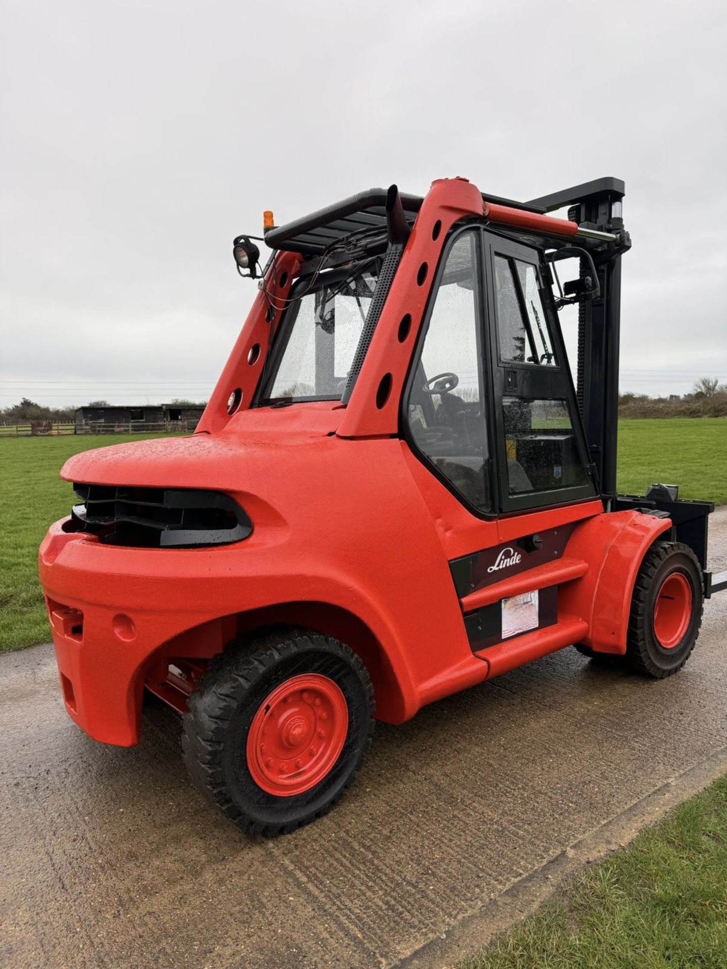 LINDE - H80 Diesel Forklift Truck - Image 2 of 9