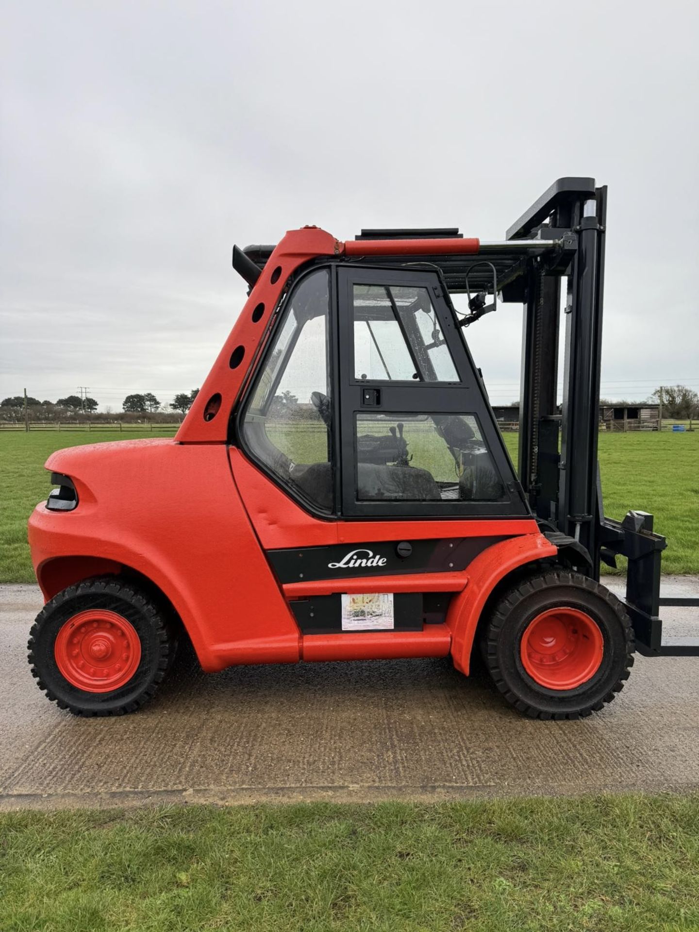 LINDE - H80 Diesel Forklift Truck - Image 3 of 9