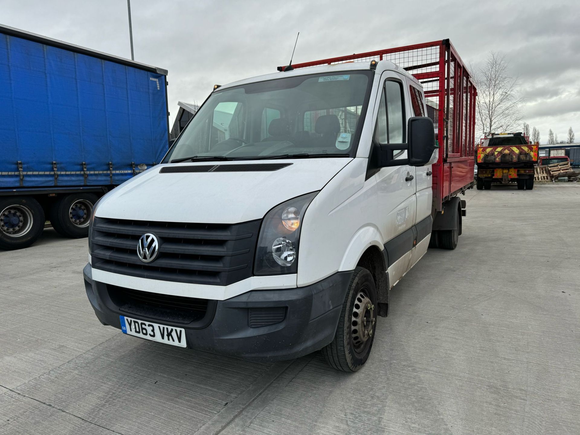 2013, VOLKSWAGEN Crafter CR50 Startline TDI, HGV Caged Tipper Van (Ex-Council Owned & Maintained) - Image 3 of 42