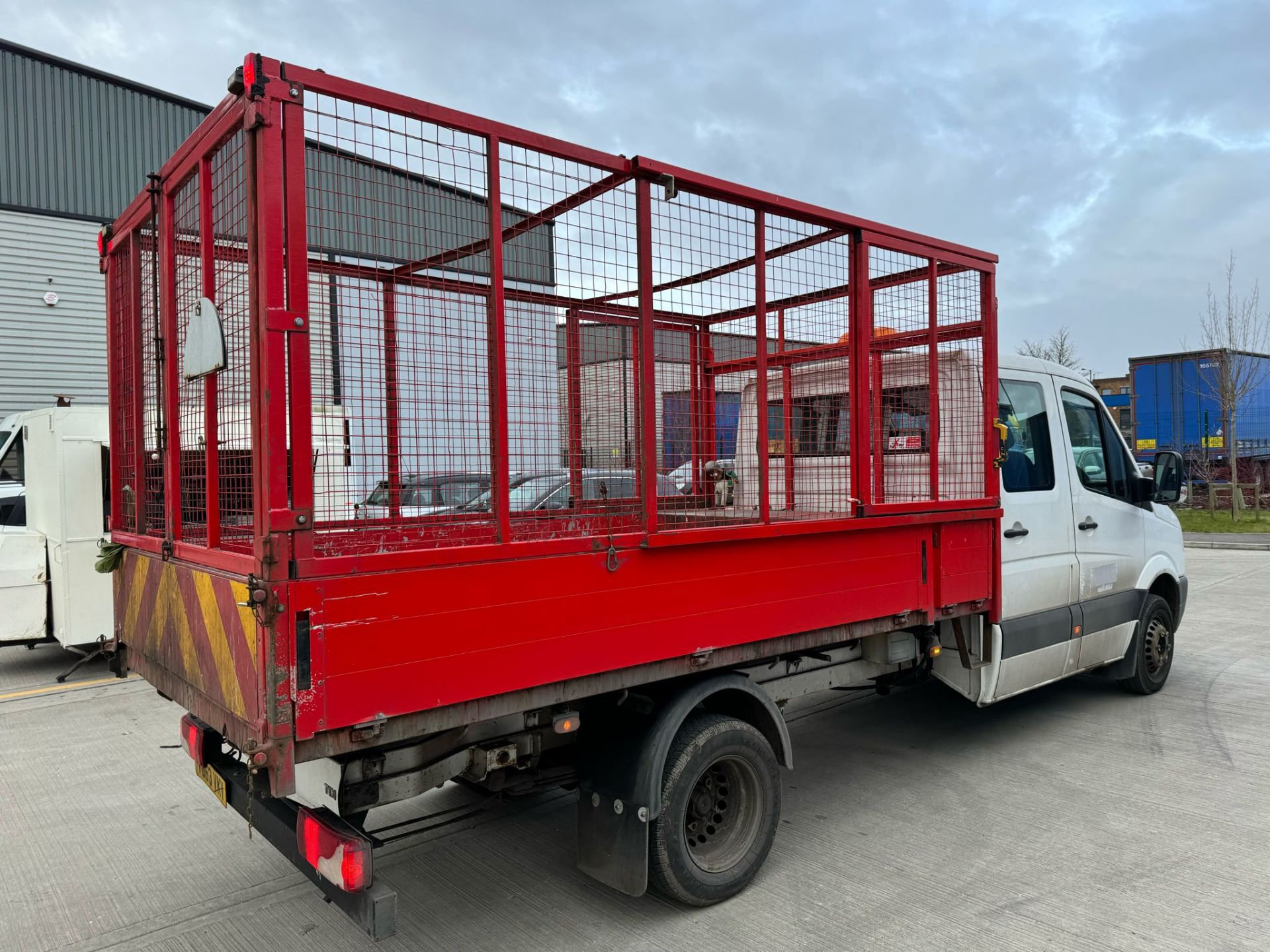 2013, VOLKSWAGEN Crafter CR50 Startline TDI, HGV Caged Tipper Van (Ex-Council Owned & Maintained) - Image 14 of 42