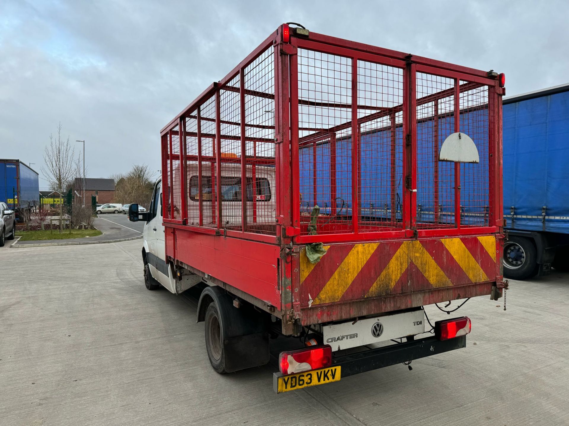 2013, VOLKSWAGEN Crafter CR50 Startline TDI, HGV Caged Tipper Van (Ex-Council Owned & Maintained) - Image 10 of 42