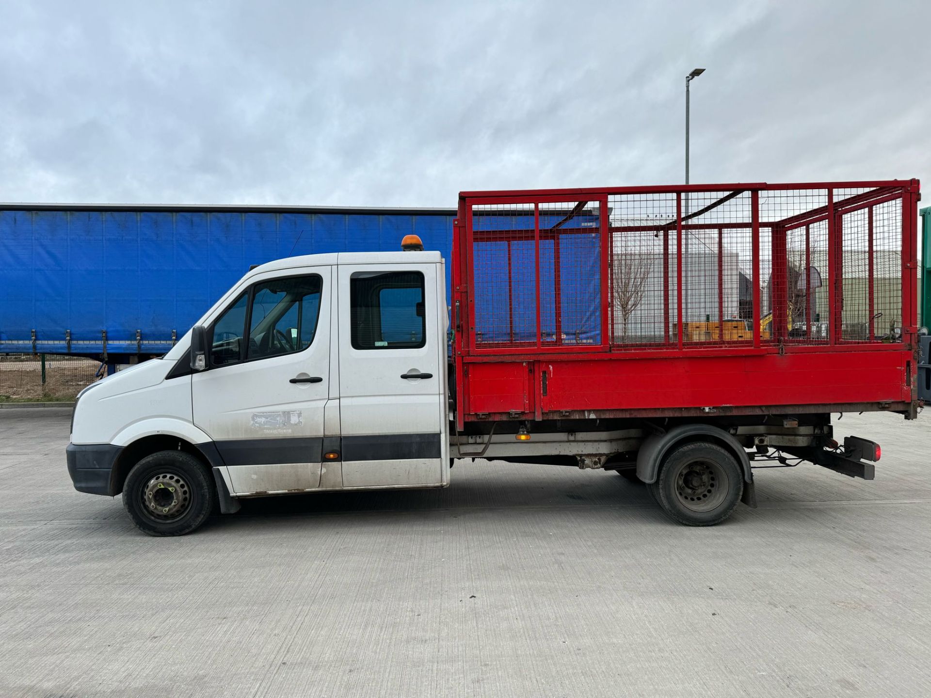 2013, VOLKSWAGEN Crafter CR50 Startline TDI, HGV Caged Tipper Van (Ex-Council Owned & Maintained) - Image 12 of 42