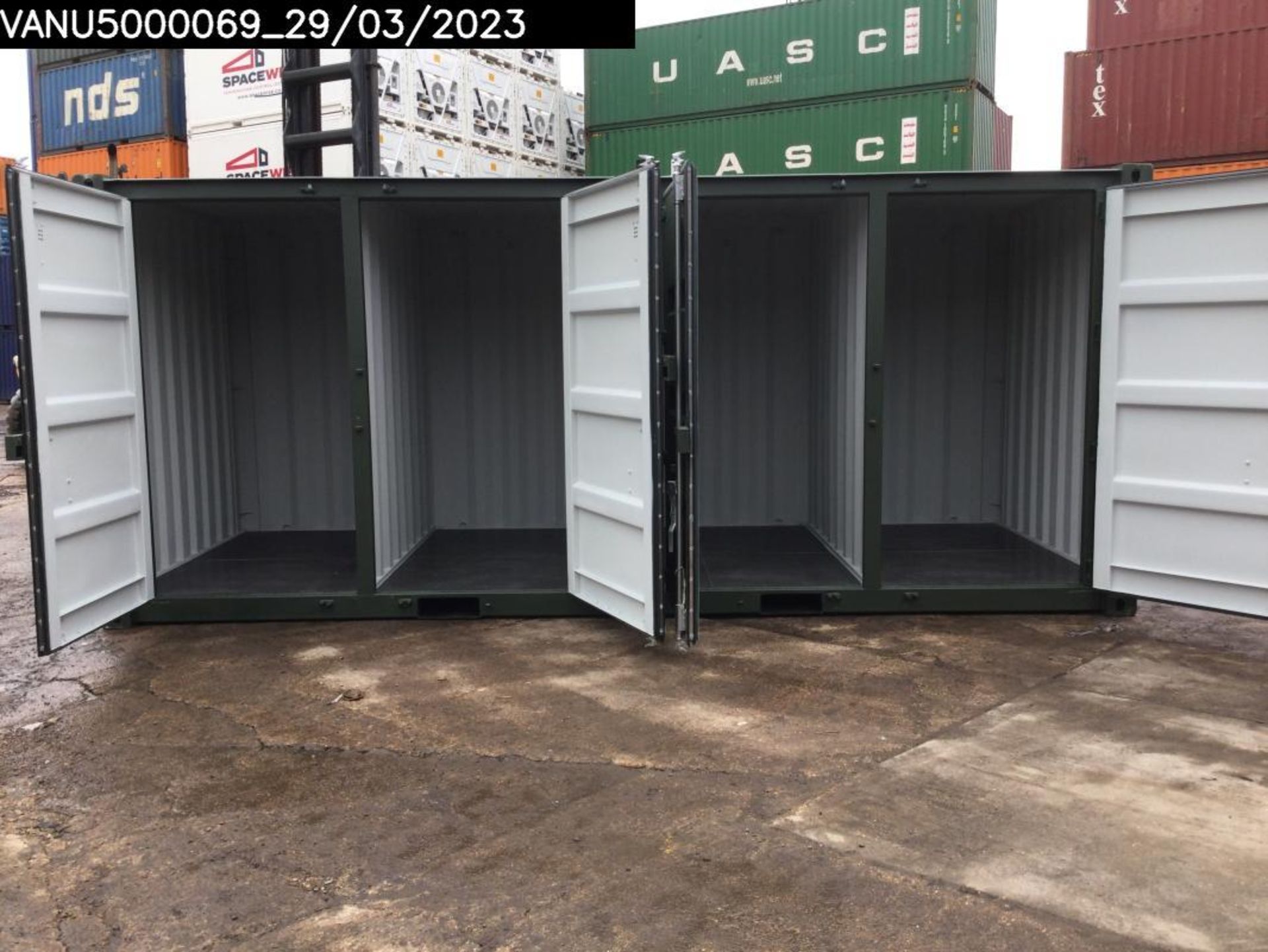 One Trip 20ft Multi Compartmentalised Shipping Container (4 rooms) - Bild 4 aus 7