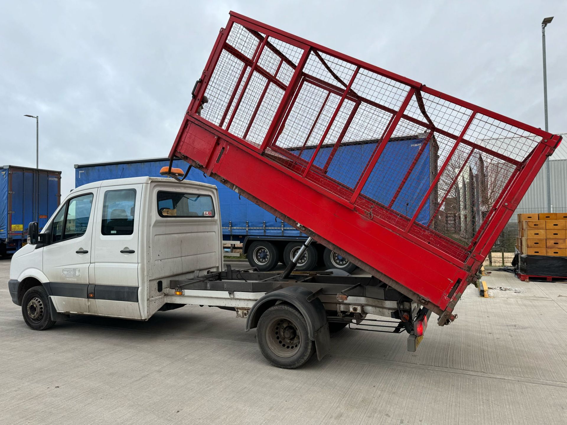 2013, VOLKSWAGEN Crafter CR50 Startline TDI, HGV Caged Tipper Van (Ex-Council Owned & Maintained) - Image 20 of 42