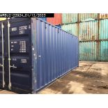 One Trip 20ft Shipping Container - Unit Number – MRBU2122924