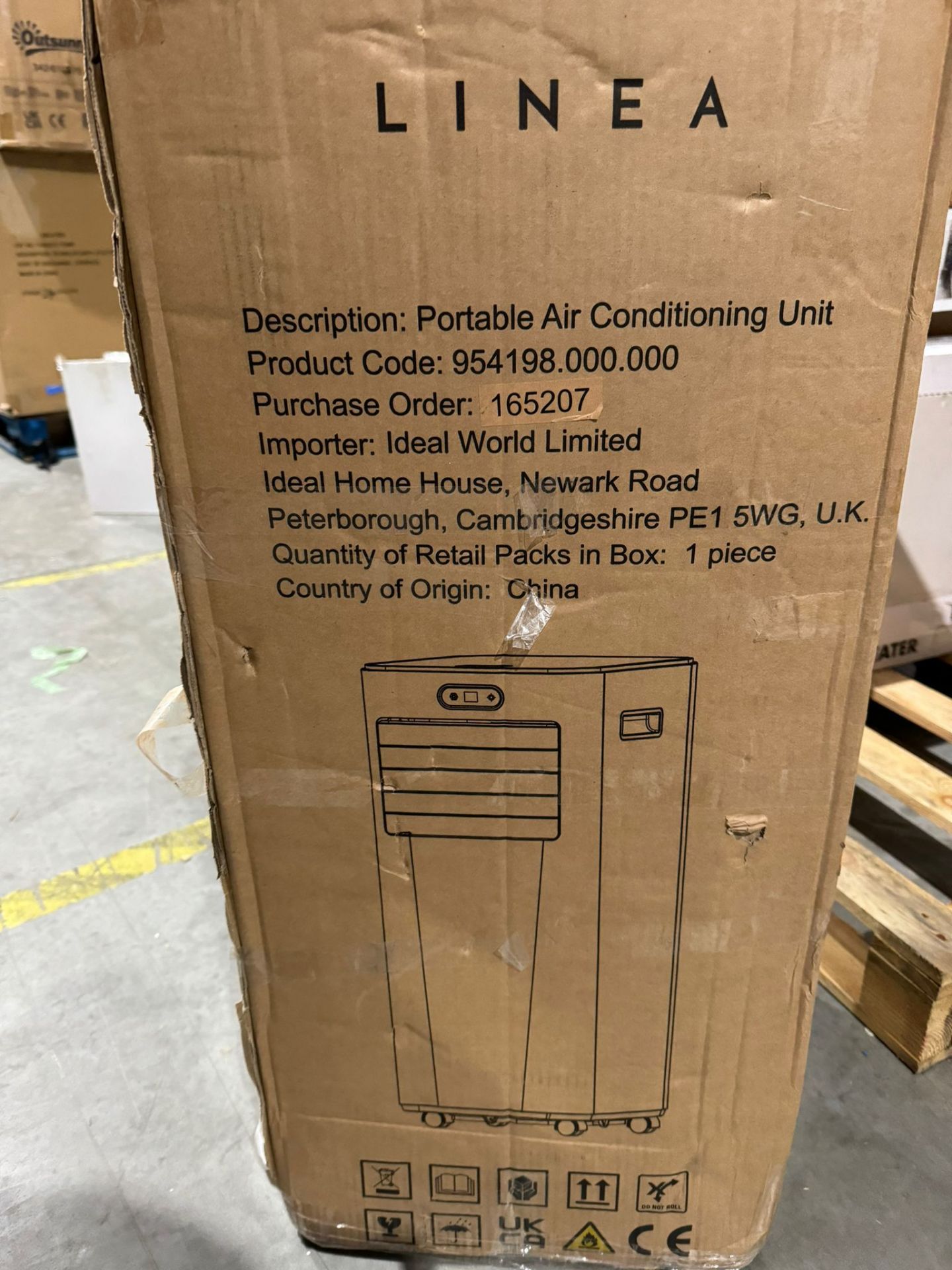 1 x LINEA Portable Air Conditioning Unit - 954198.000.000 with Window Kit - NO RESERVE - Bild 8 aus 8