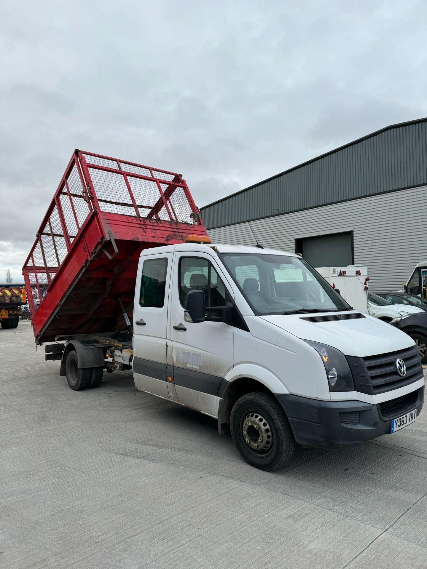 2013, VOLKSWAGEN Crafter CR50 Startline TDI, HGV Caged Tipper Van (Ex-Council Owned & Maintained) - Image 23 of 42