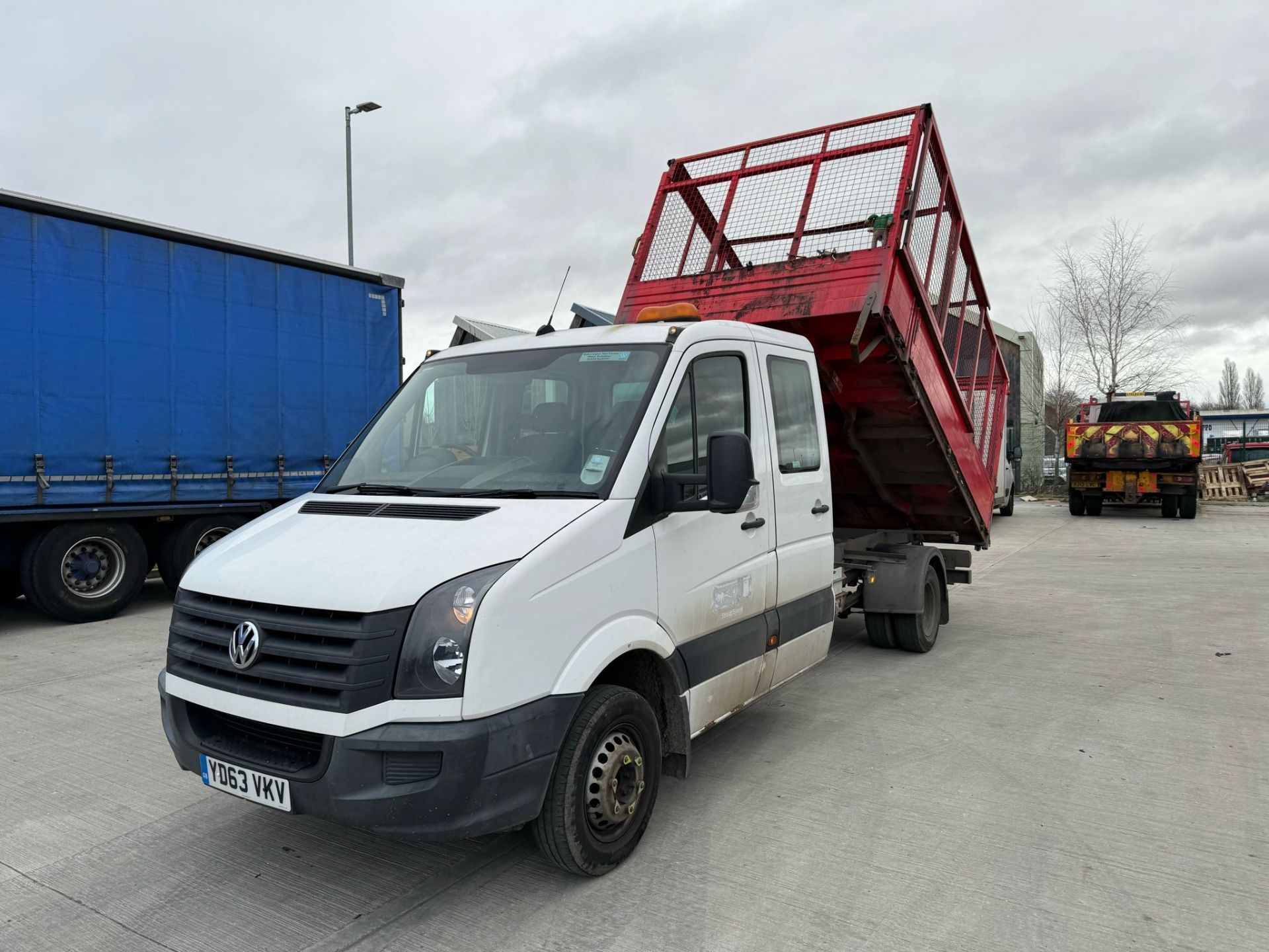 2013, VOLKSWAGEN Crafter CR50 Startline TDI, HGV Caged Tipper Van (Ex-Council Owned & Maintained) - Image 16 of 42