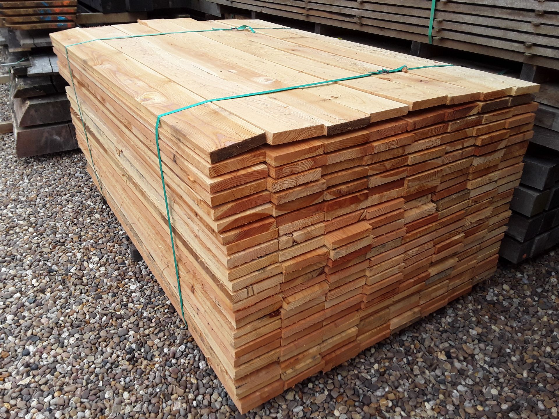 100x Fresh Sawn Softwood Mixed Larch / Douglas Fir Boards / Planks - Image 4 of 4