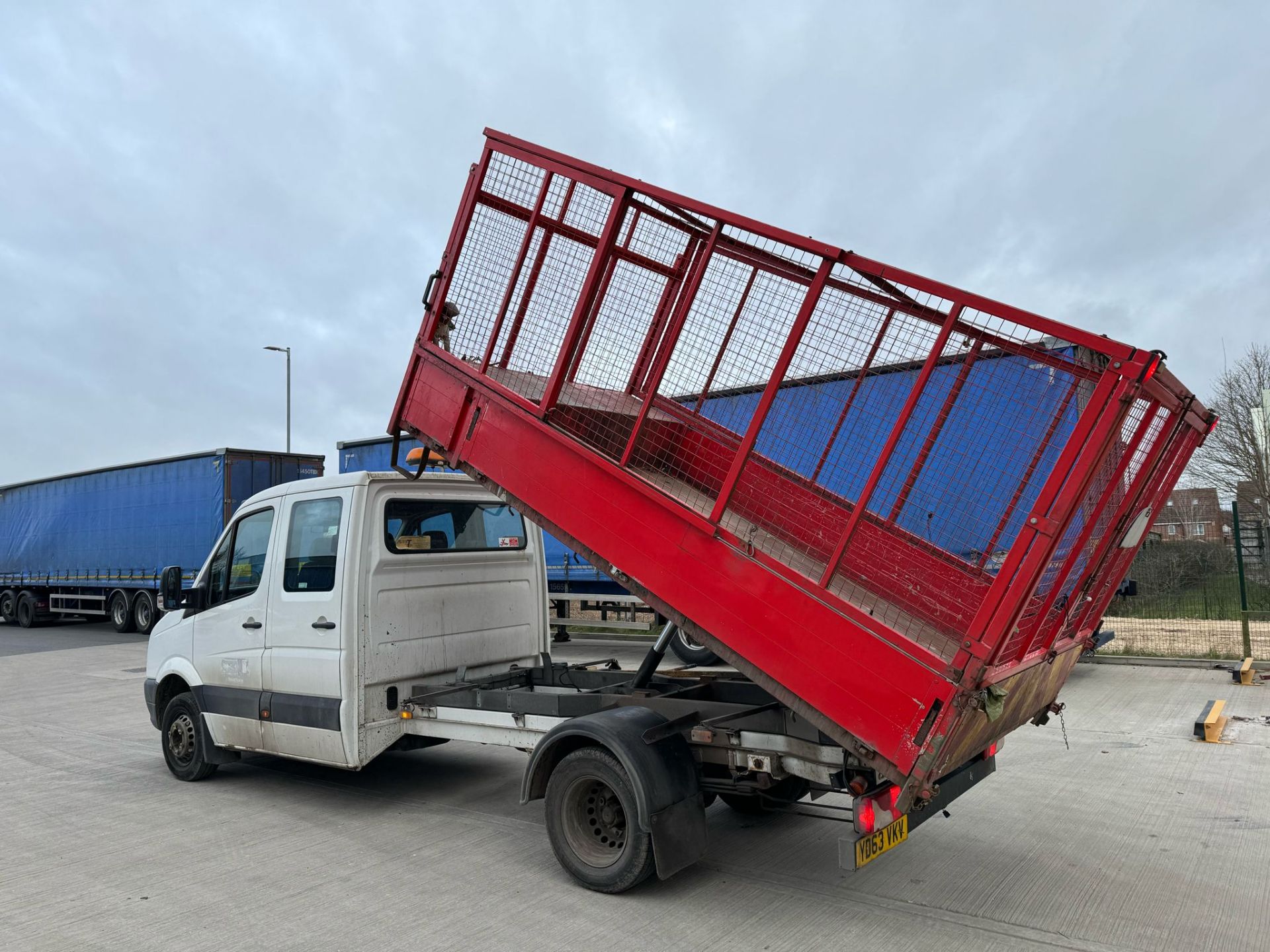 2013, VOLKSWAGEN Crafter CR50 Startline TDI, HGV Caged Tipper Van (Ex-Council Owned & Maintained) - Image 17 of 42