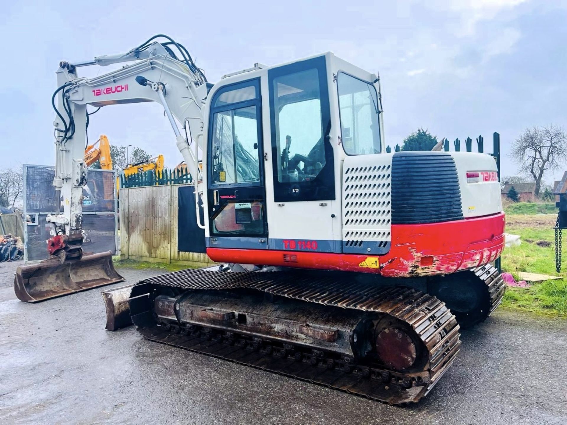 2008, TAKEUCHI TB1140 EXCAVATOR - Image 12 of 19