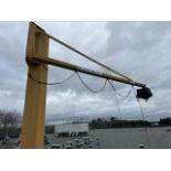 Roof Crane - Jib Crane Fitted with Electric Chain Hoist