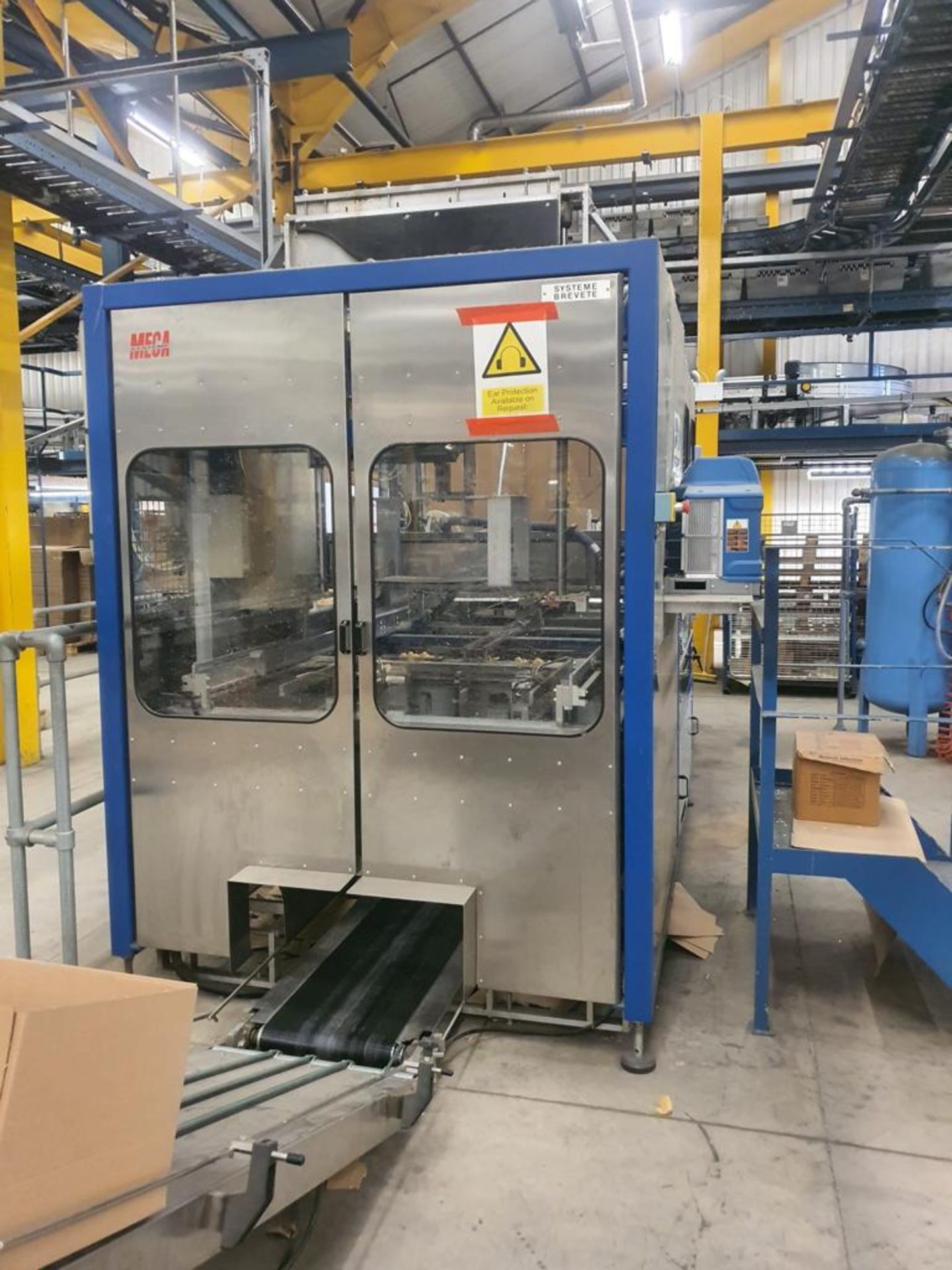 Meca Systeme SNP Packing Machine Box Dimensions ( min-max): Length: 200 ...