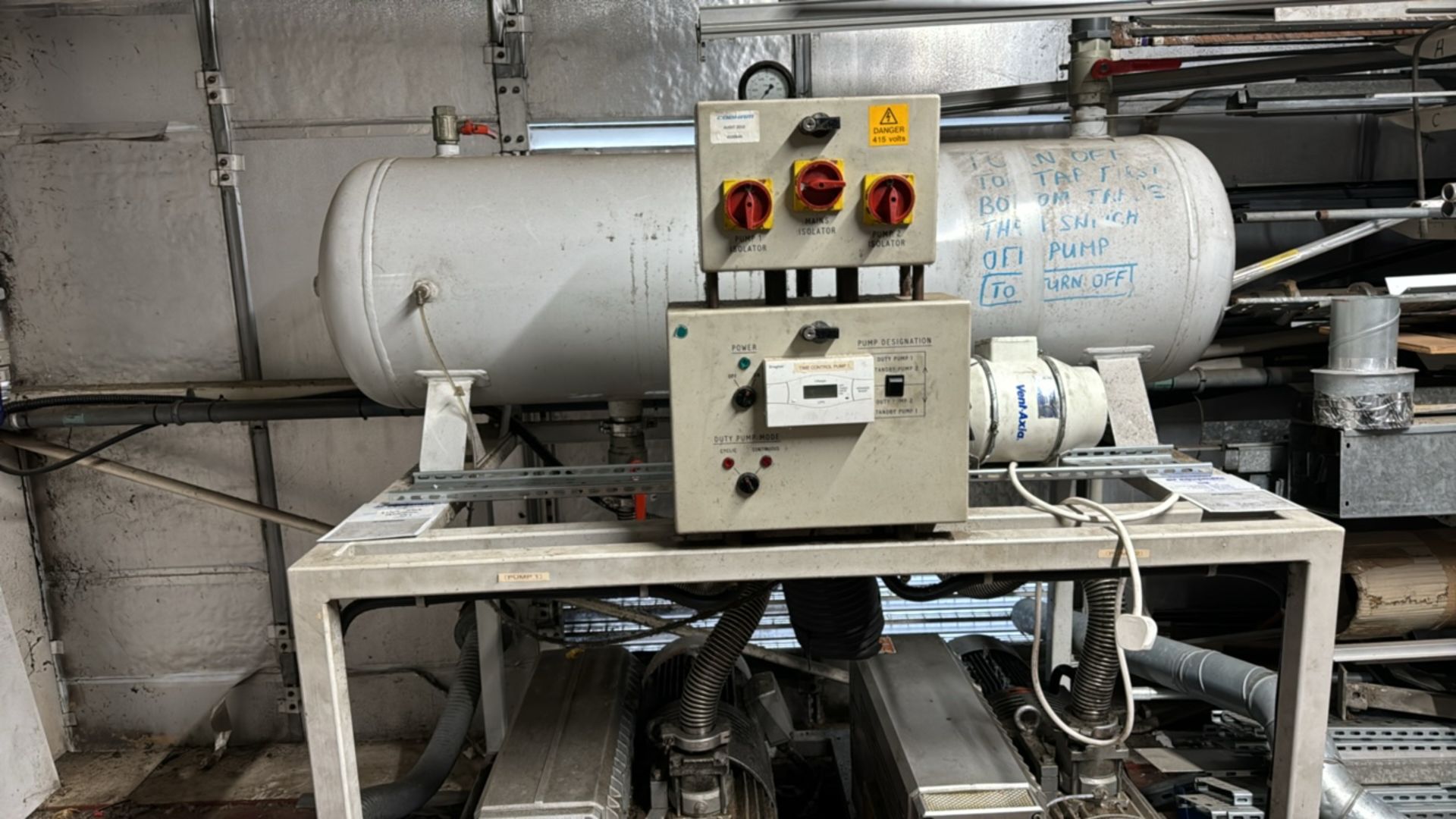 Vent Axia AirTrak Vacuum System Includes Compressor and 2 x BUSCH Rotary Vane Vacuum Pumps - Image 11 of 11