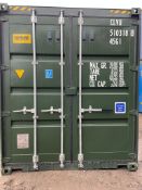 NO RESERVE - 40ft HC Shipping Container - ref CLVU5103188