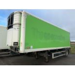 2014 G&A 8.7m Single Axle Refrigerated Multi-Temp Trailer