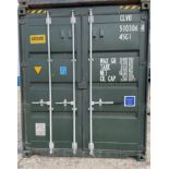 NO RESERVE - 40ft HC Shipping Container - ref CLVU5103064