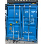 NO RESERVE - 40ft HC Shipping Container - ref MZWU2103713