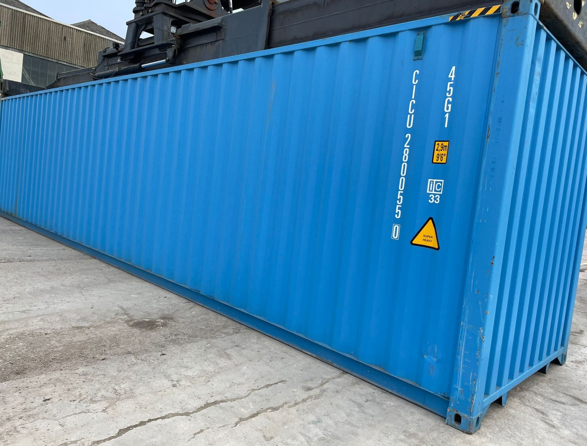 NO RESERVE - 40ft HC Shipping Container - ref CICU2800550 - Image 2 of 5