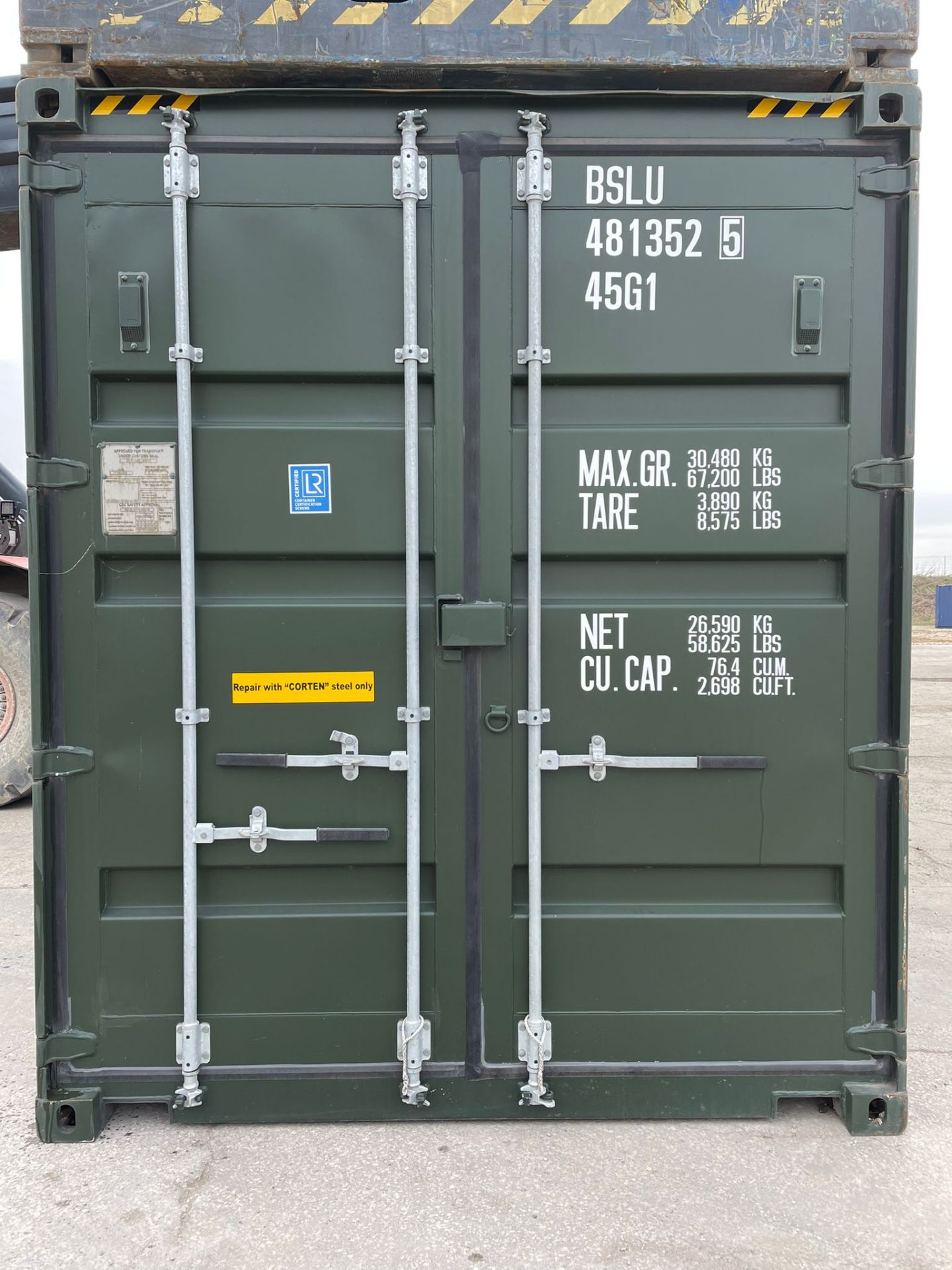 NO RESERVE - 40ft HC Shipping Container - ref BSLU4813525