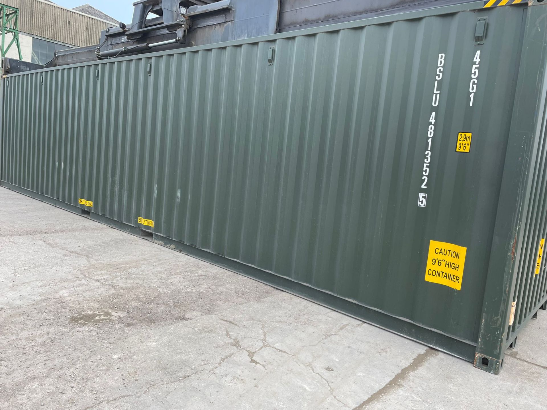 NO RESERVE - 40ft HC Shipping Container - ref BSLU4813525 - Image 2 of 5