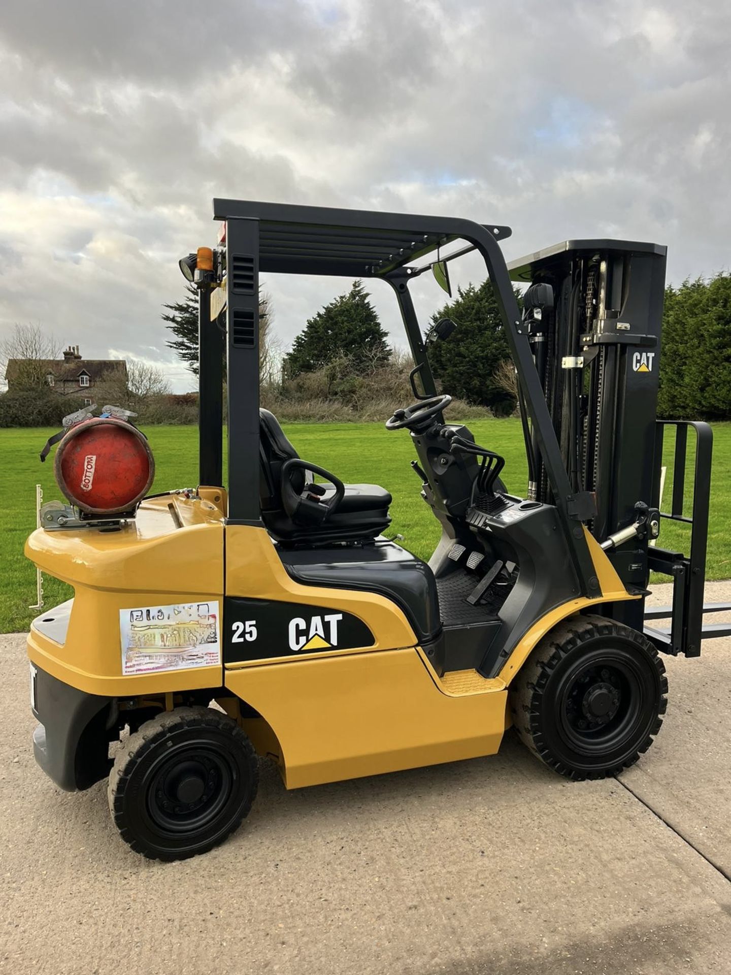 2017, CATERPILLAR 2.5 Tonne Gas Forklift (Container) Triple Mast - Image 3 of 10
