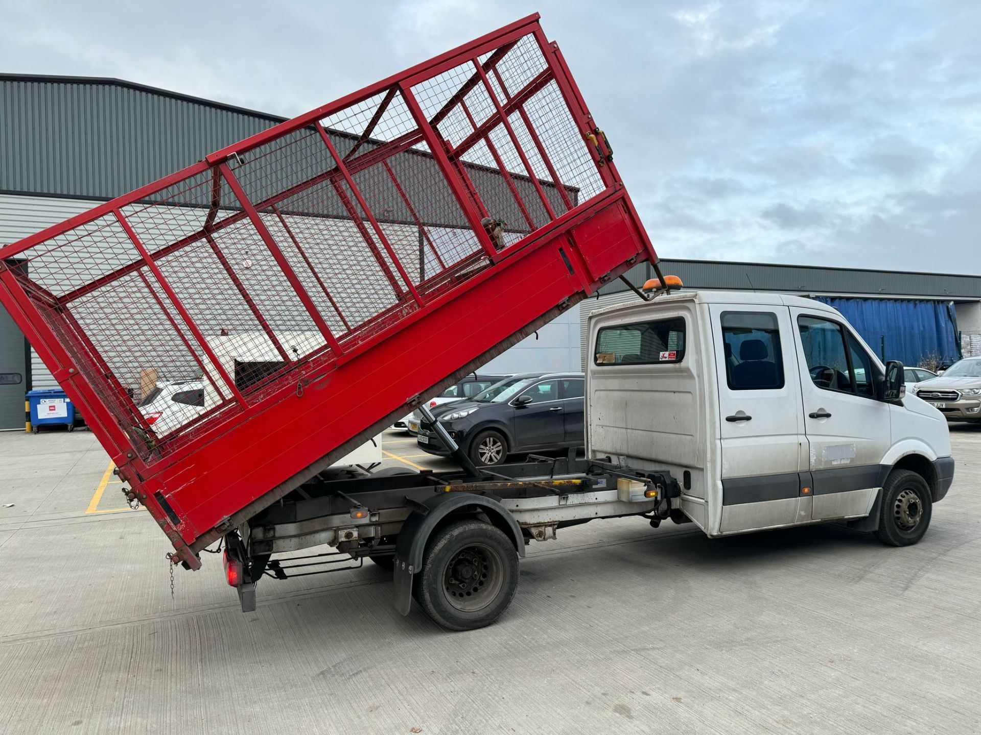 2013, VOLKSWAGEN Crafter CR50 Startline TDI, HGV Caged Tipper Van (Ex-Council Owned & Maintained) - Image 18 of 42