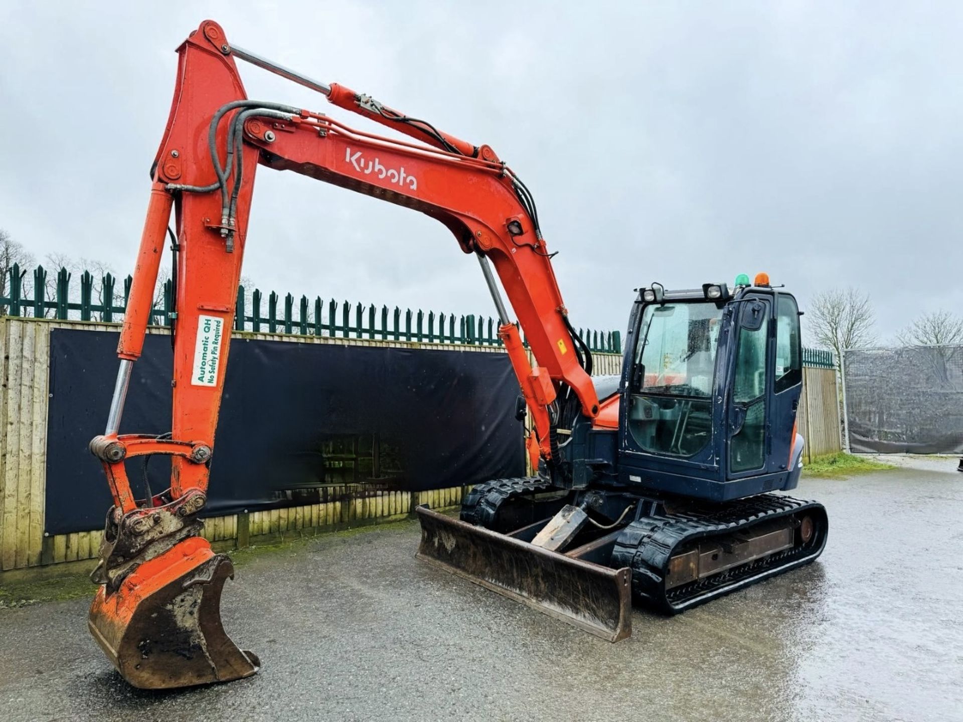 2013, KUBOTA KX080-3 EXCAVATOR