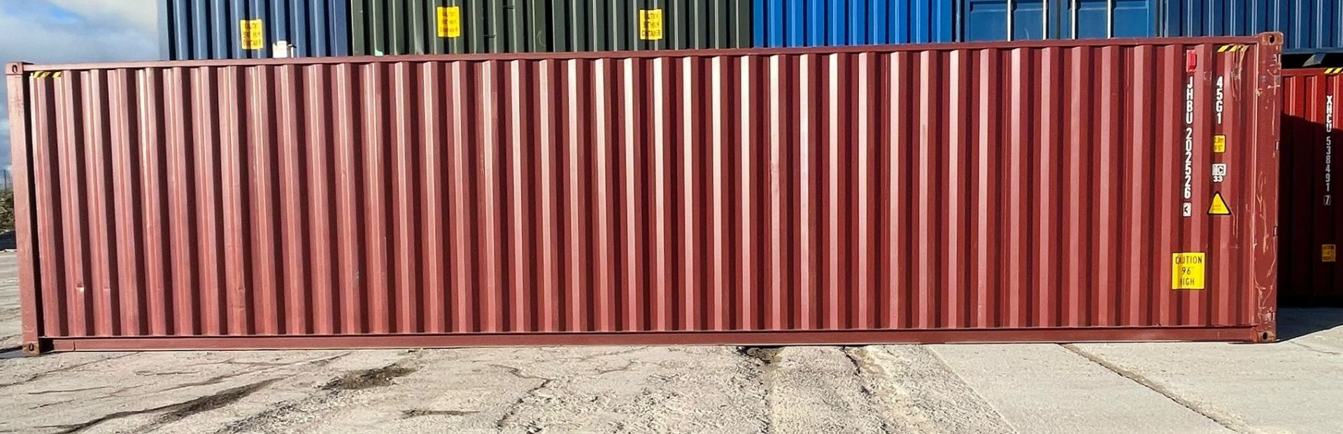 NO RESERVE - 40ft HC Shipping Container - ref JHBU2025263 - Image 6 of 6