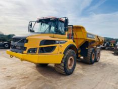 2021 - VOLVO A 30 G DUMP TRUCK